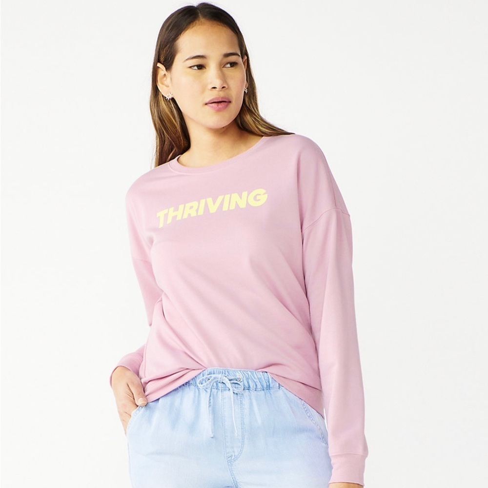 Nine West Graphic Sweatshirt